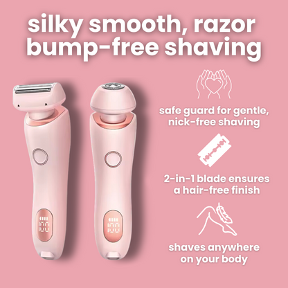 GlowManeLuxe™ Ultra Smooth Shaver